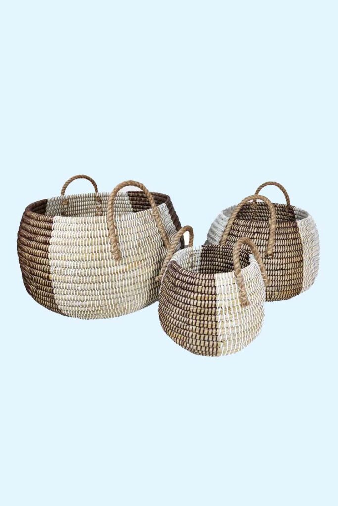 GRASS-RUGS-BASKETS