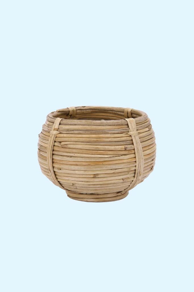 RATTAN-POTT-BASKET